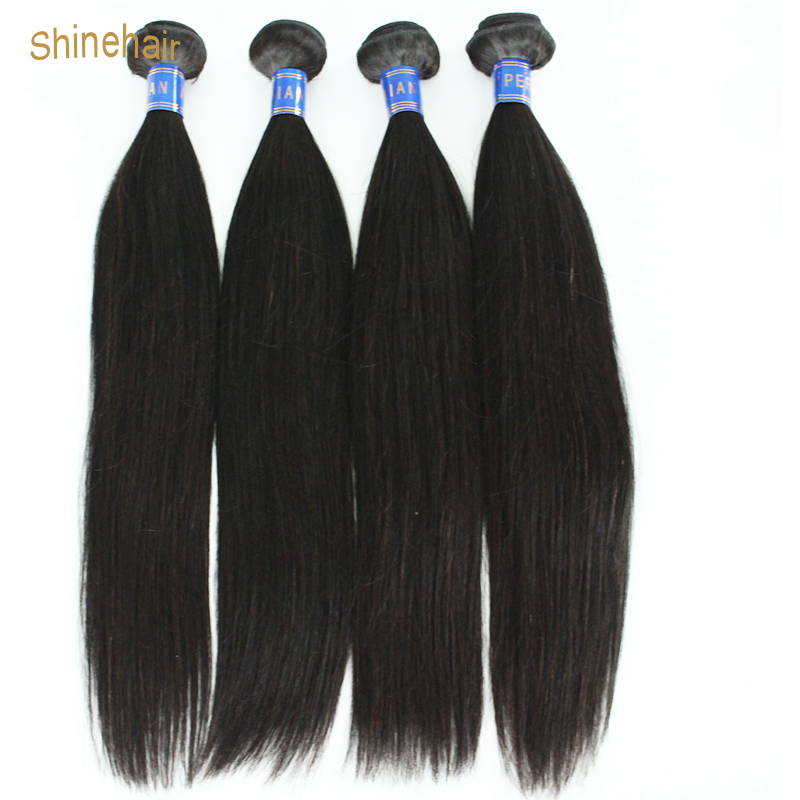 

Shinehair Естественный цвет 1B 14 16 18 20, Перуанские девственные волосы