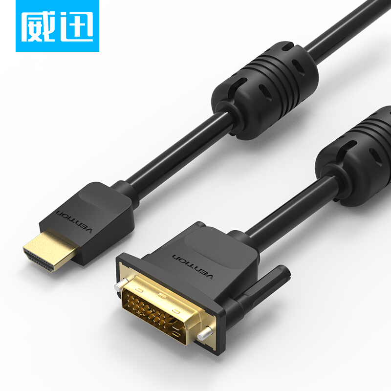 

JD Коллекция HDMI-DVI 24 1 Черный 1,5 метра, Joycollection