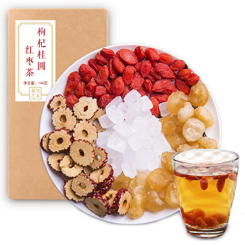 

JD Коллекция Wolfberry longan jujube tea 144g дефолт, Joycollection