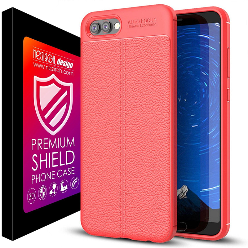 

NOZIROH Красный цвет, huawei honor v10 silicone phone cover