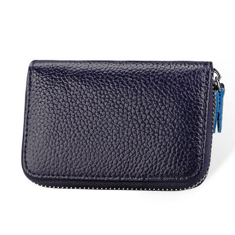 

CANIS Синий цвет военно-морского флота, Mens Womens Mini Wallet ID Credit Card Purse