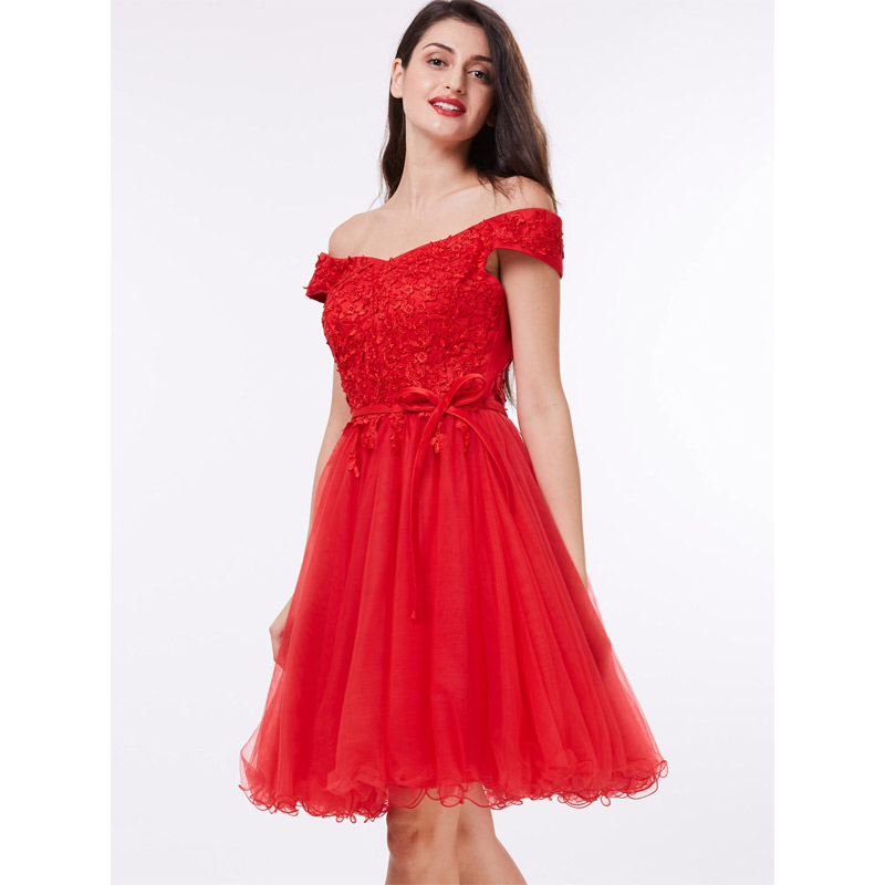 

CAZDZY Рубиновый US 12 UK 16 EU 42