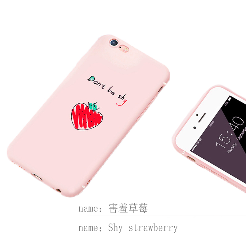 

JYSS Яркая розовая-застенчивая клубника iPhone 77 Plus, iphone case 7 плюс iphone case7 iphone case симпатичный iPhone 7 симпатичный защитный чехол