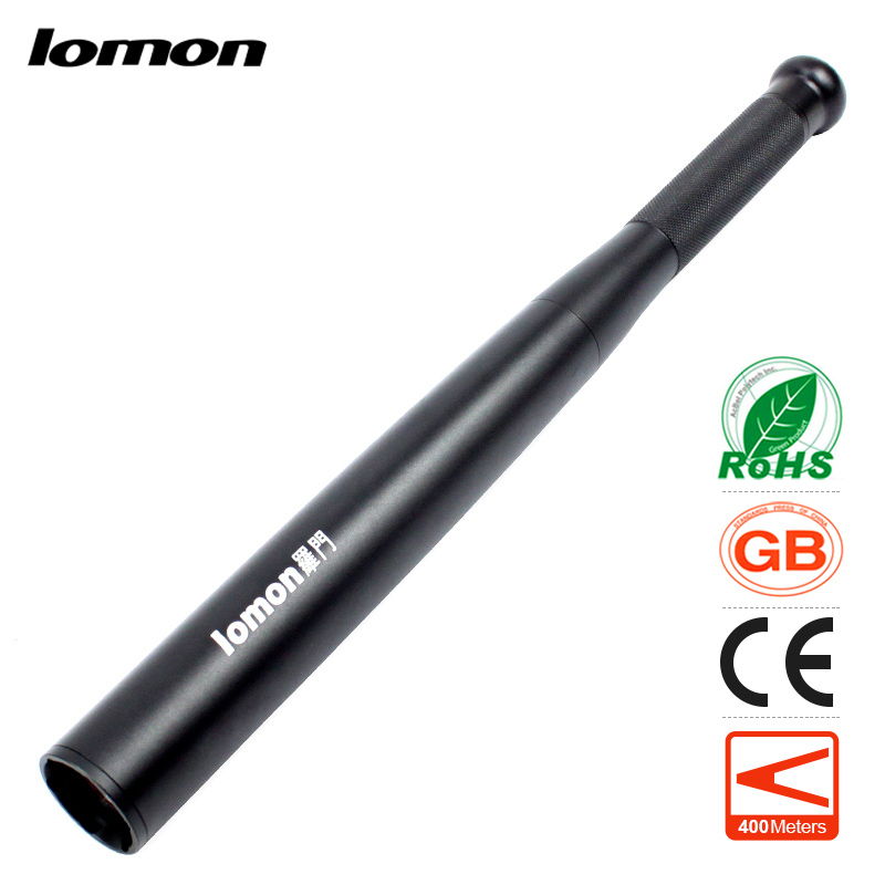 

lomon Черный 200m-500m, Baseball Bat LED Flashlight