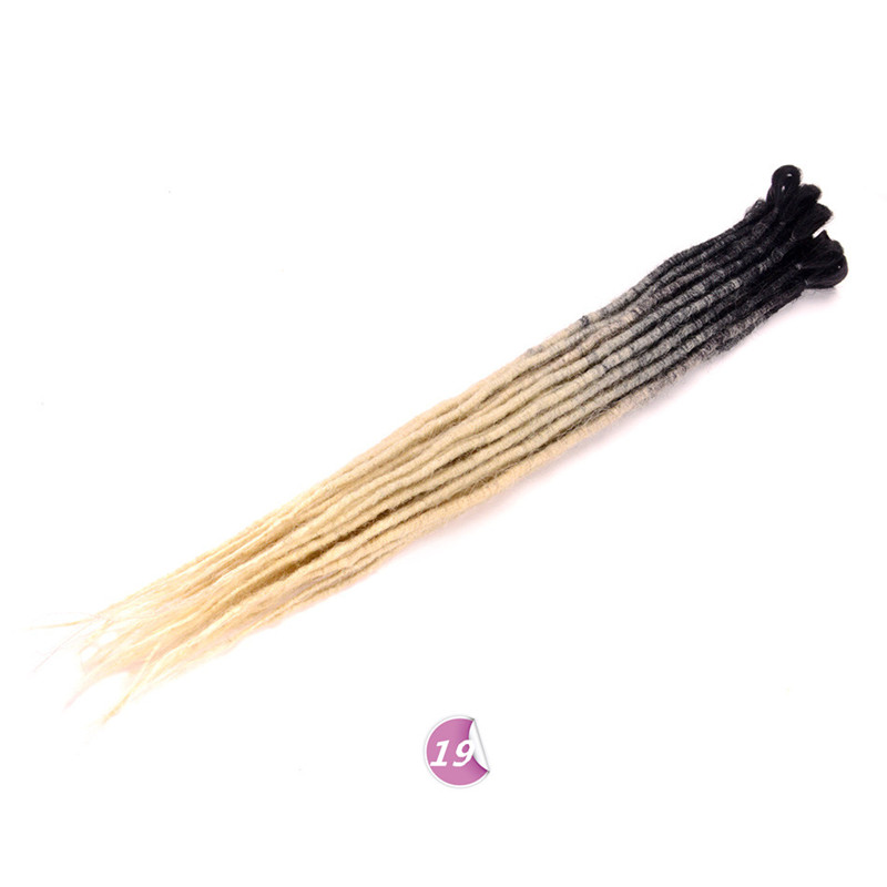 

19 24 дюймов, Dreadlocks Hair Extensions