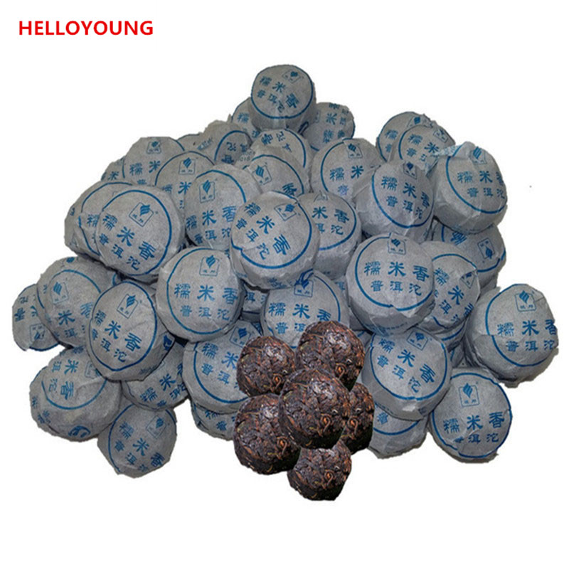 

HelloYoung, C-PE045 Поощрение Верхнее качество Китайский yunnan puer чай pu er tuocha приготовленный puerh