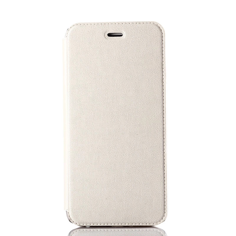 

BRG Белый iPhone 6, Высокое качество вертикальный многофункциональный кожаный флип Чехол