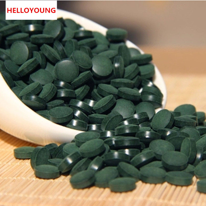 

HelloYoung, C-TS050 Anti-fatigue Anti-radiation Enhance-immun 250g green natural Spirulina