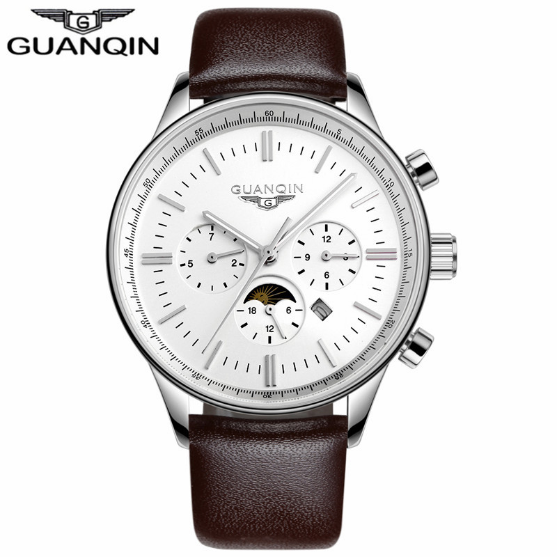 

GUANQIN коричневый серебро белый, спортивный