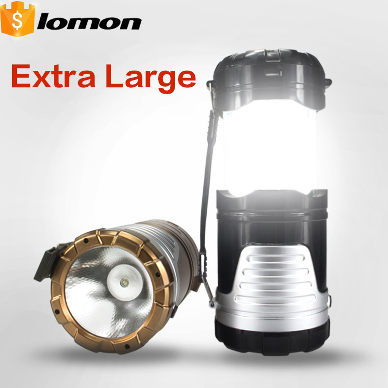 

lomon Коричневый 50m-100m, Solar LED Flashlight