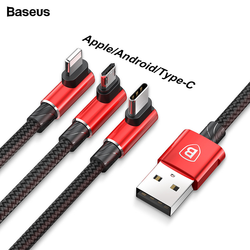 

Baseus красный 1,2 м, Кабель Apple