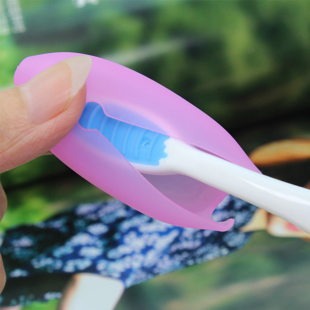фото Силиконовый портативный держатель крышки зубной щетки kangfeng