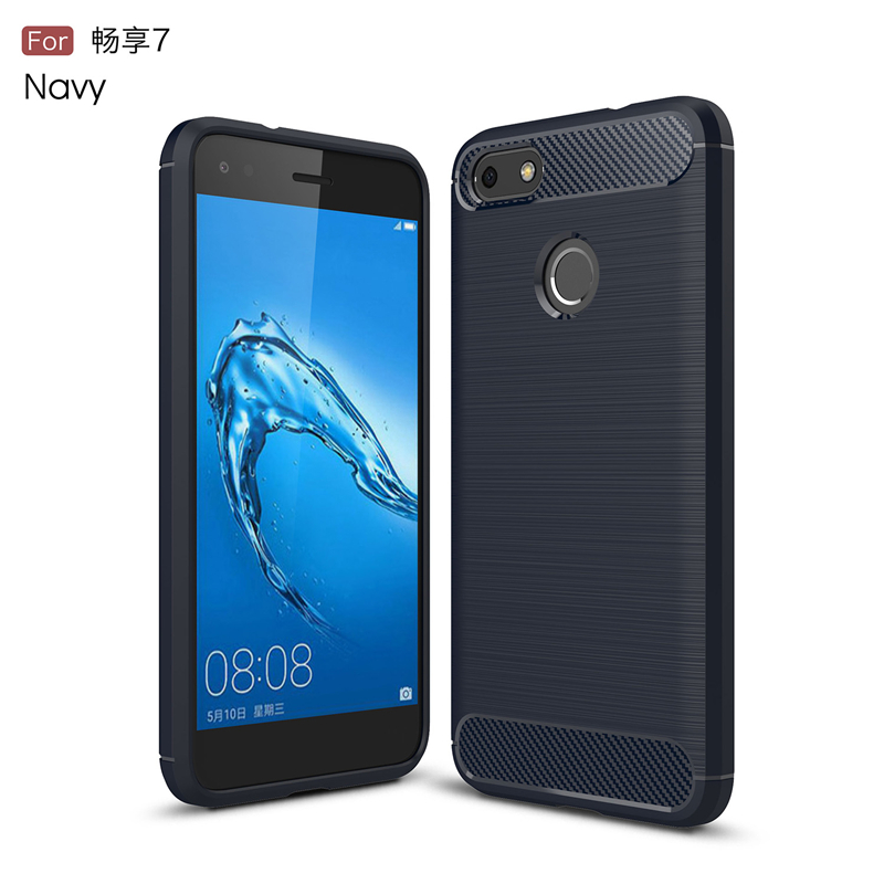 

goowiiz Темно-синий HUAWEI Enjoy 7 P9 Lite Mini Y6 Pro 2017, Huawei Enjoy 7