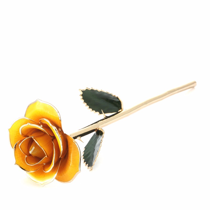 

Daya Rose Лимон желтый, 24k Full Gold Dipped Rose