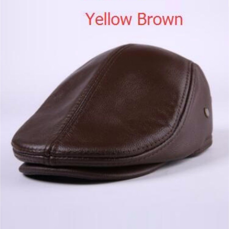 

LUONIWEILIN Светло-коричневый 57 58 см, Натуральная кожаная шляпа