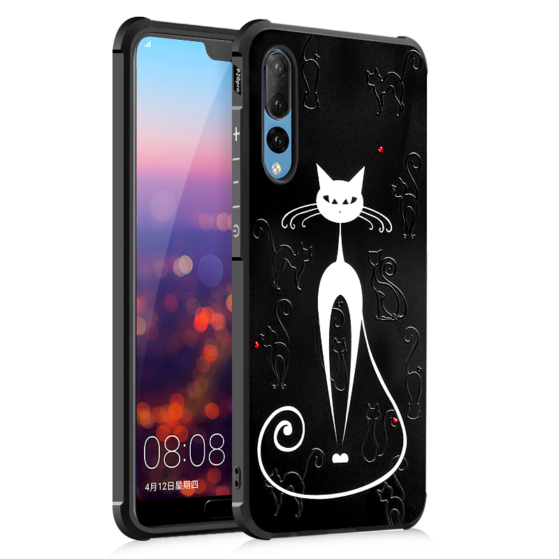 

goowiiz белый кот HUAWEI P20 Pro, Huawei P20