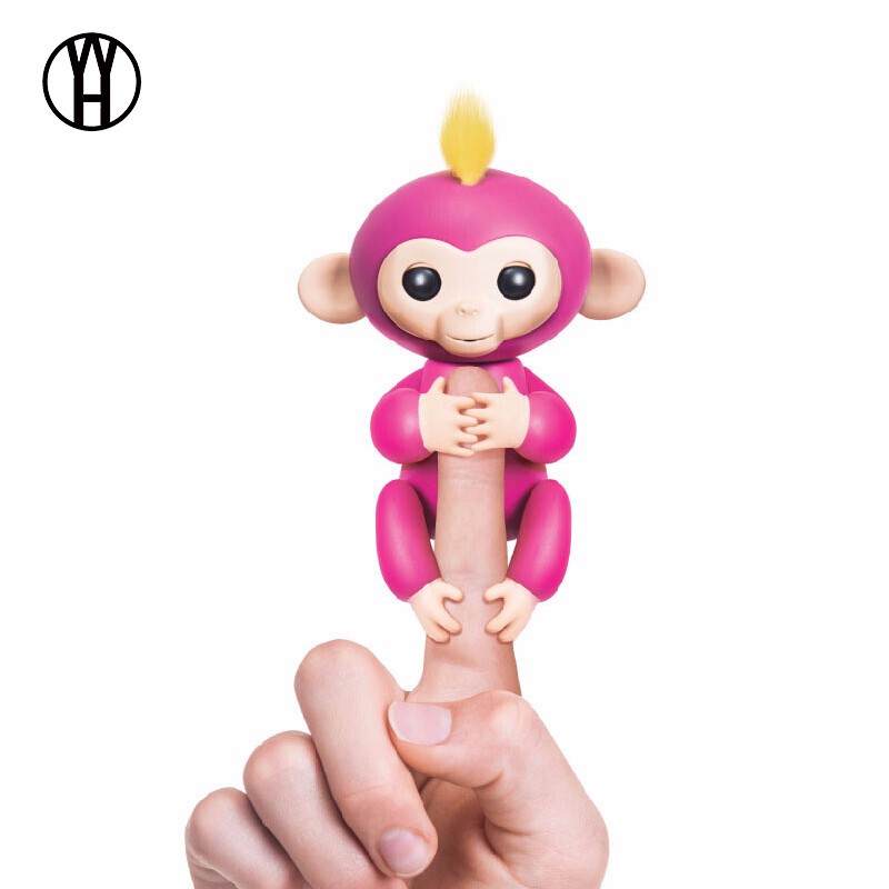 

WH Bella, Fingerlings Toys Новые умные красочные милые пальцы обезьяны