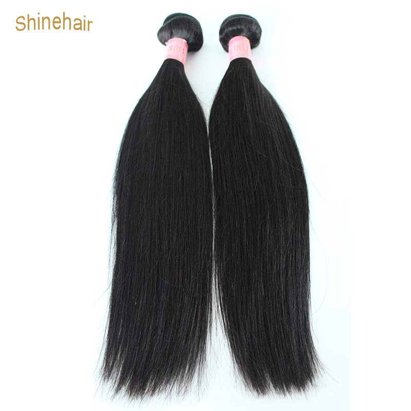 

Shinehair Естественный цвет 1b 10 12, Индийские прямые волосы