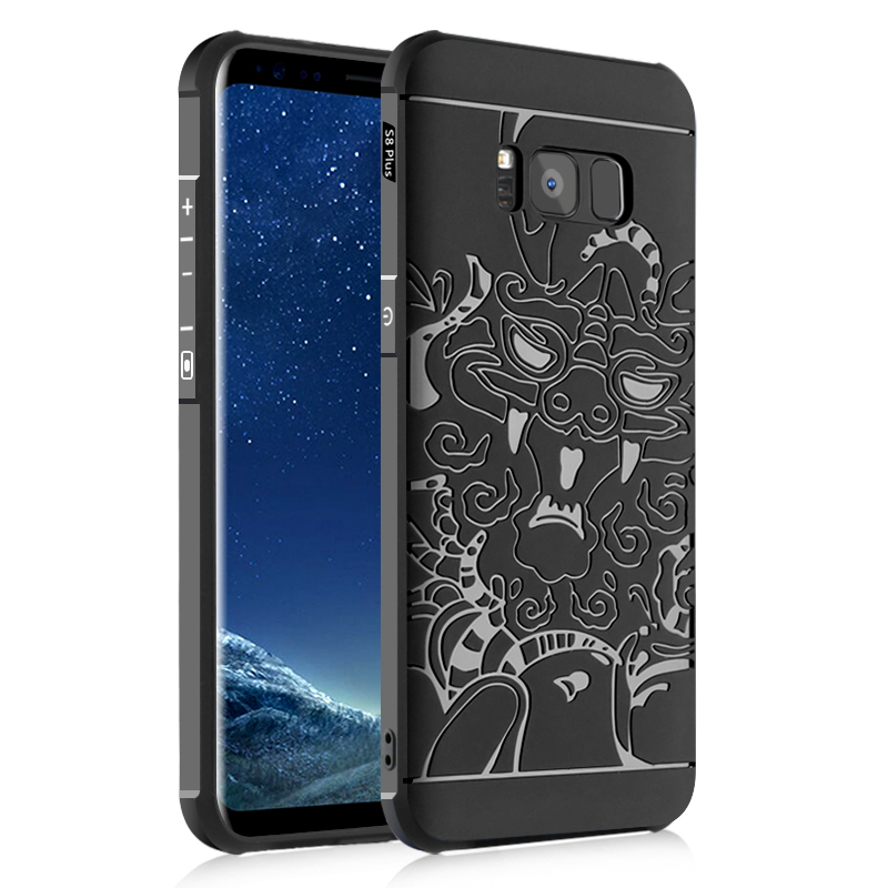 

goowiiz Черный дракон Samsung Galaxy S8 Plus, Samsung S8