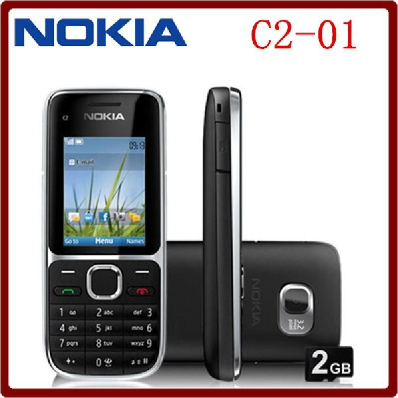 

Tissbely Black, C2 01 Original Unlocked Nokia C2 01 1020mAh