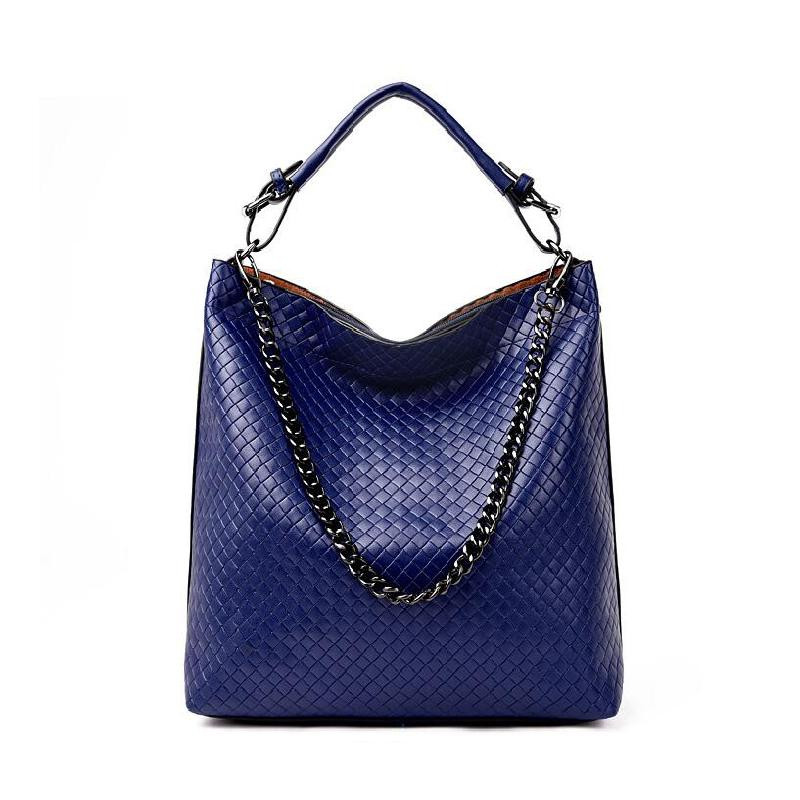 

Tissbely Blue, 2018Chain Bucket Women Bag Новый модный PU