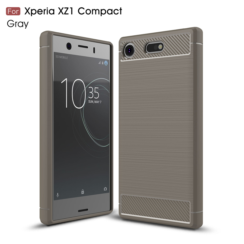 

goowiiz Серый Sony Xperia XZ1 Compact, Sony Xperia XZ1