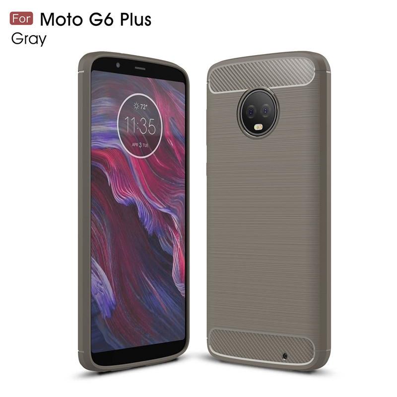 

goowiiz Серый Moto G6 Plus, Moto G6