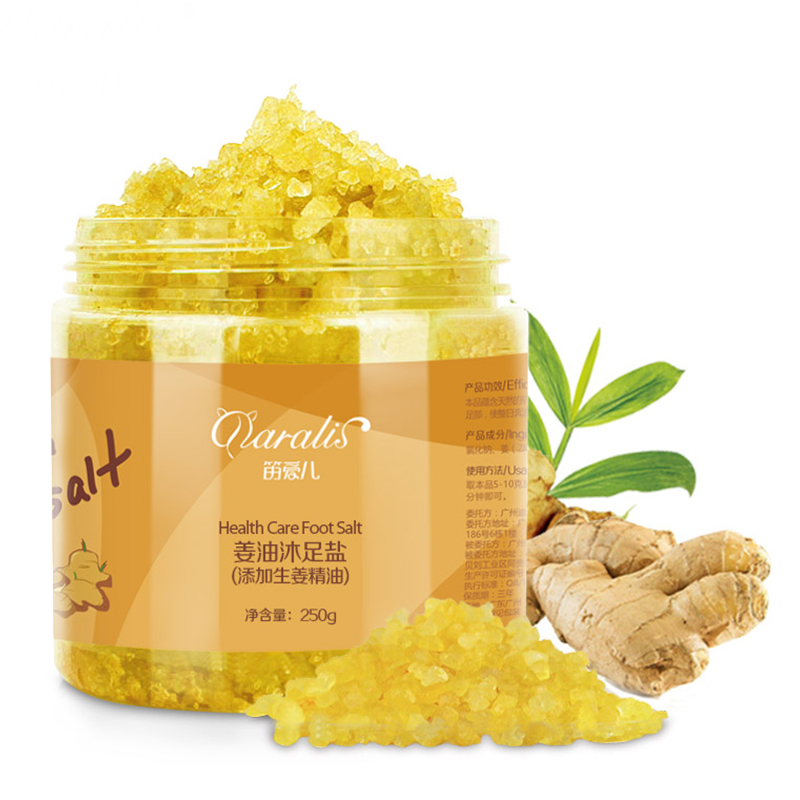 

Daralis, Соль для соли имбиря SPA Соляная ванна для соляной ванны Соляная эмульсия для удаления мертвой кожи Спа-соль S