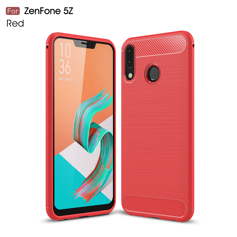 

goowiiz красный ASUS zenfone 5Z ZS620KL ZE620KL, ASUS ZS620KL