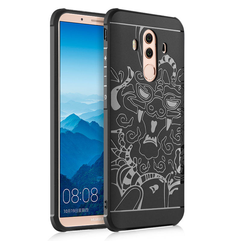 

goowiiz Черный дракон HUAWEI Mate 10 Pro, Huawei Mate 10