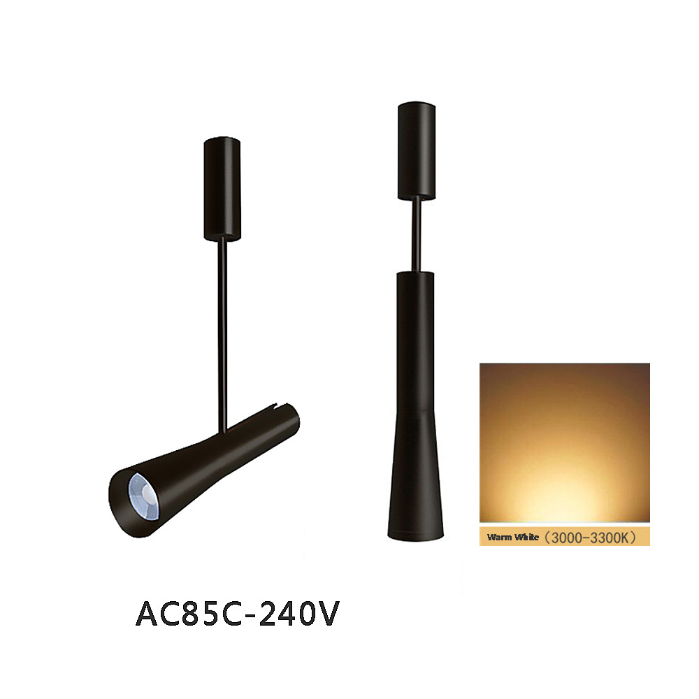 

hntoolight Черный AC100-240V Теплый белый 12 w, Потолочные светильники