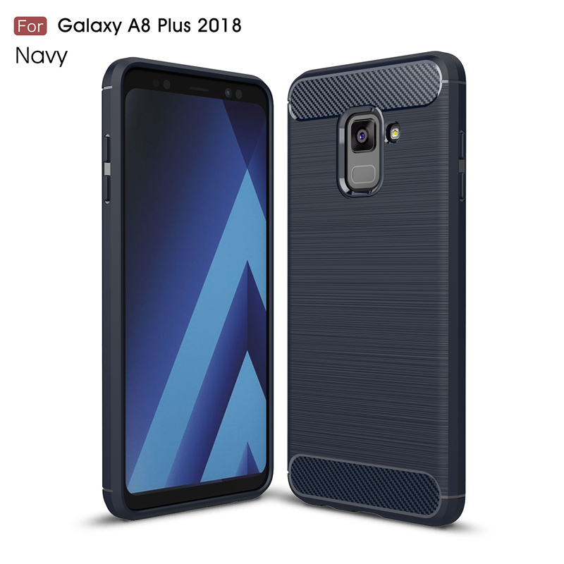 

goowiiz Темно-синий Samsung Galaxy A8 Plus 2018 A7 2018 A730F, Samsung A8 Plus 2018