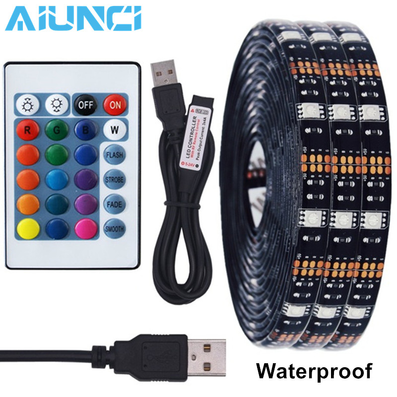 фото 5v usb светодиодные ленты aiunci ip65-waterproof 05m