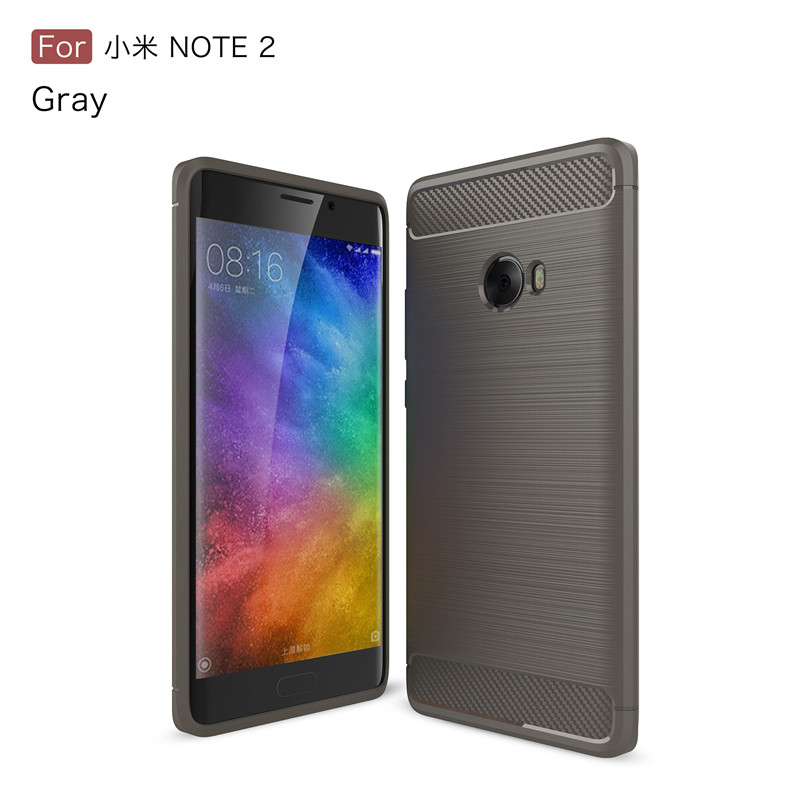 

KYKEO Серый Mi Note2, Carbon Fiber Phone Cases for xiaomi note2