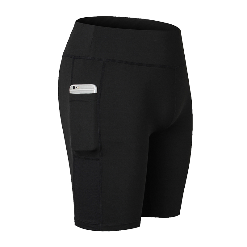 

yuerlian Черный, Pocket спортзал Shorts