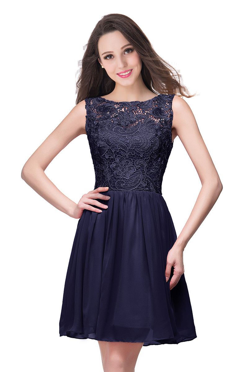 

babyonlinedress Purplish Blue, Короткое платье выпускного вечера