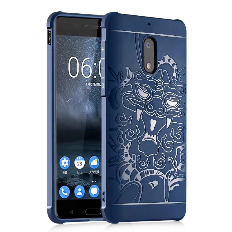 

goowiiz Дракон Синий Nokia 6, Nokia 3