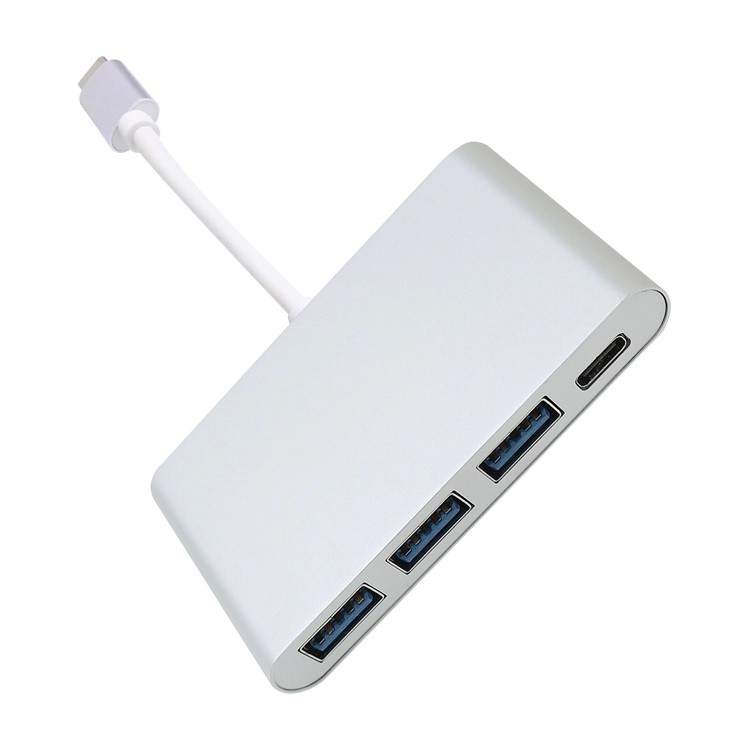 

KRJ Серебряный 0,15 м, USB C HUB 4 PORT