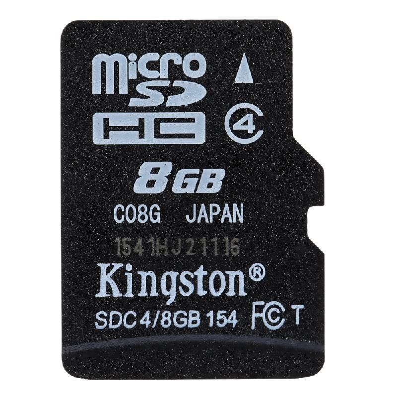 

Kingston черный 8GB, tf-карта