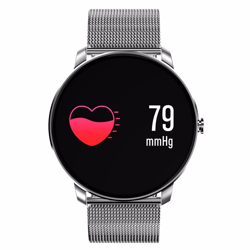 

chkj Серебряный 42 мм, Smart Wristband CF007S Bluetooth Watch Heart Rate Монитор артериального давления