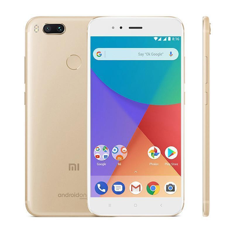 

Tissbely Золото, Оригинальный Xiaomi Mi A1 MiA1 4GB 32GB