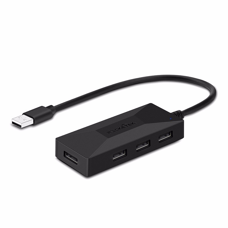 

ROCKETEK, Высокое качество multi usb 20 hub 4-портовый адаптер сплиттер