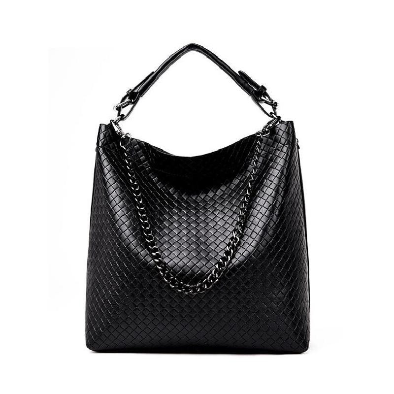 

Tissbely Black, 2018Chain Bucket Women Bag Новый модный PU