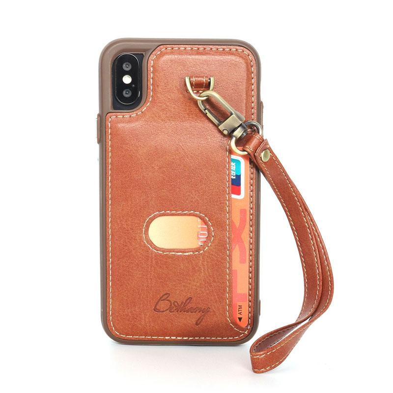 

XUEYING светло-коричневый iPhone X, icovercase