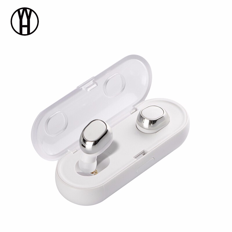 

WH серебристый белый, Ounice Mini TWS-16 Twins True Двухдиапазонные Bluetooth-наушники TWS-16