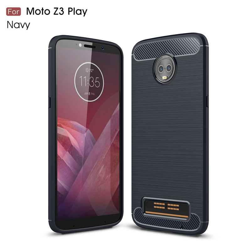 

goowiiz Темно-синий Moto Z3 Play, Moto Z3 Play