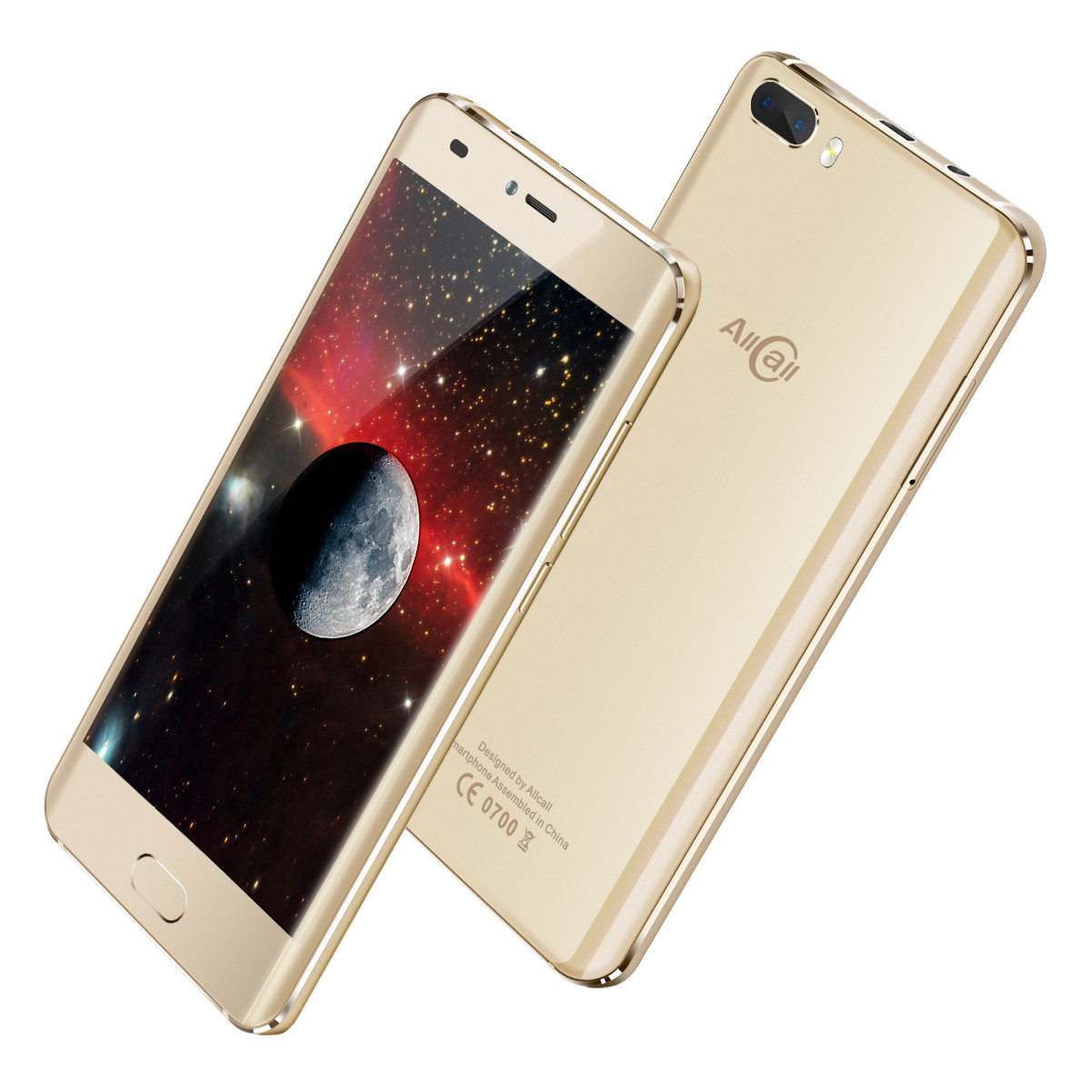 

allcall Золотистый 1 Гб, 3G Smartphone IPS Dual Curved Screen