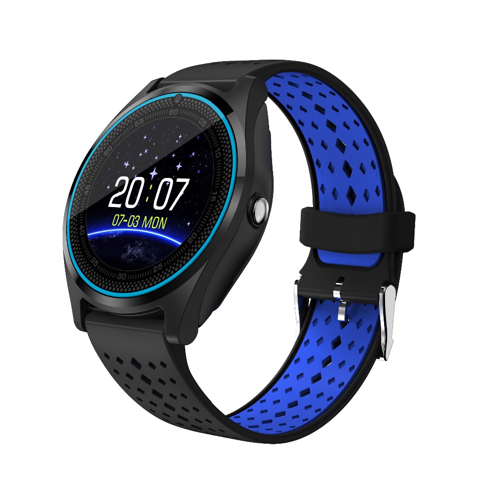 

chkj Голубовато-черный 43,8 мм, Bluetooth Smart Watch