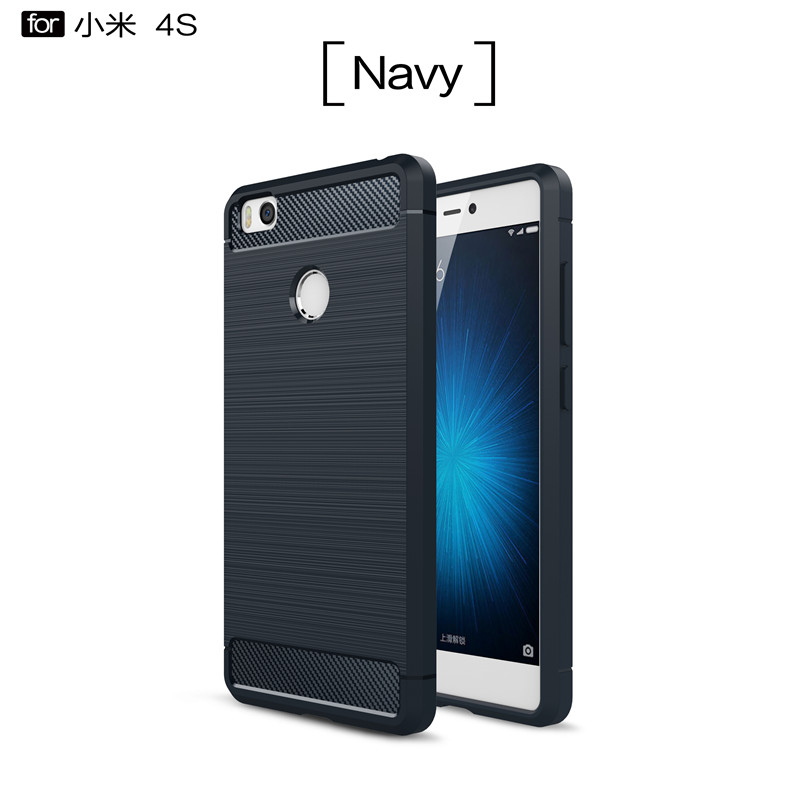 

KYKEO Синий цвет MI 4S, Soft TPU Anti-Knock Cover For Xiaomi 4S