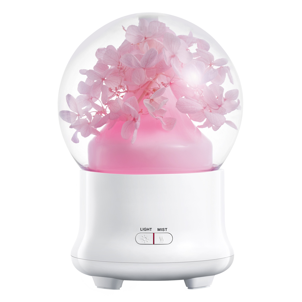 

TOMNEW розовый Японский стандарт, Увлажнитель TOMNEW 100ML Aroma Diffuser Ультразвуковой двухступенчатый спрей